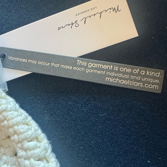 MICHAEL STARS “Nocturnal Striped /Torrance Knit Sweater Vest” zoom in for deets - Picture 10 of 11